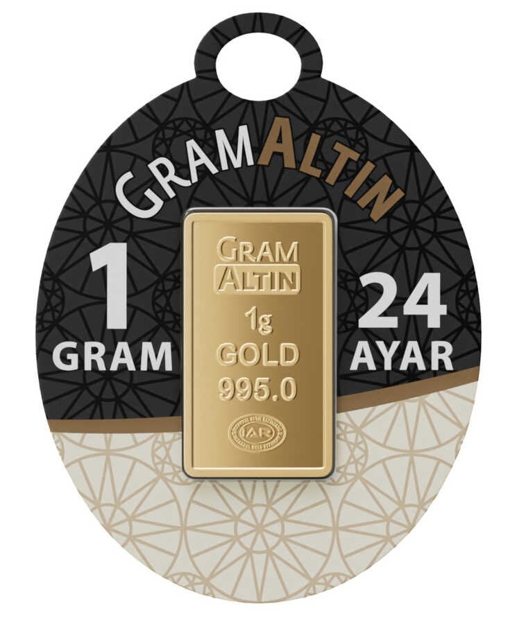 1 GRAM 24 AYAR İAR GRAMALTIN