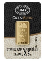 2,5 GRAM 24 AYAR İAR GRAMALTIN