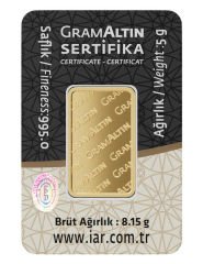 5 GRAM 24 AYAR İAR GRAMALTIN