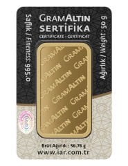 50 GRAM 24 AYAR İAR GRAMALTIN