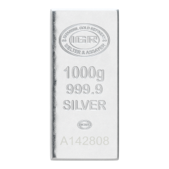 1000 GRAM İAR KÜLÇE GÜMÜŞ 999.9