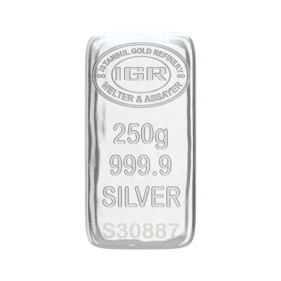 250 GRAM İAR KÜLÇE GÜMÜŞ 999.9