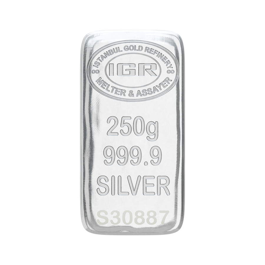 250 GRAM İAR KÜLÇE GÜMÜŞ 999.9