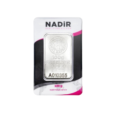 100 GRAM NADİR GÜMÜŞ 999.9