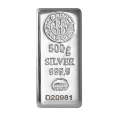 500 GRAM NADİR KÜLÇE GÜMÜŞ 999.9