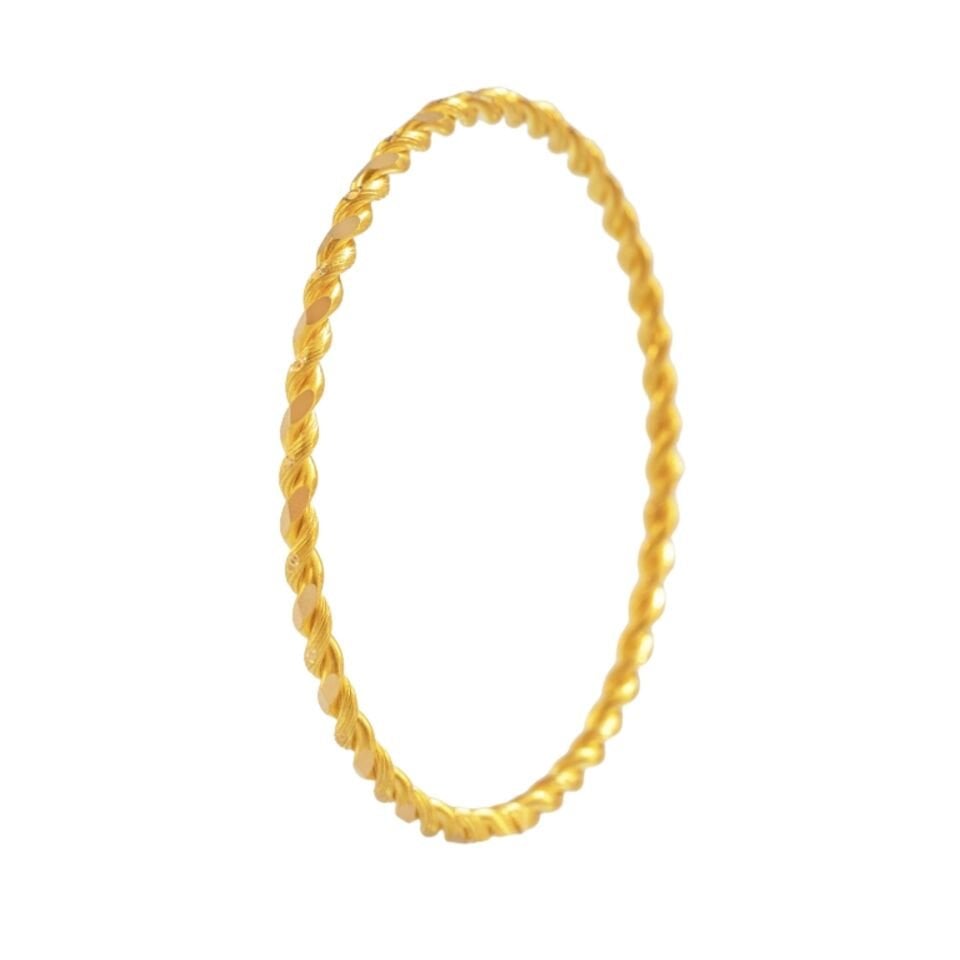 22 Ayar 10 Gr İkili Burma Altın Bilezik