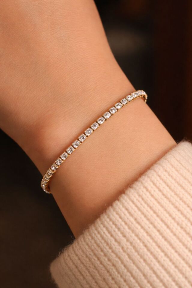 14 Ayar Suyolu Altın Bileklik – 5,45 Gram