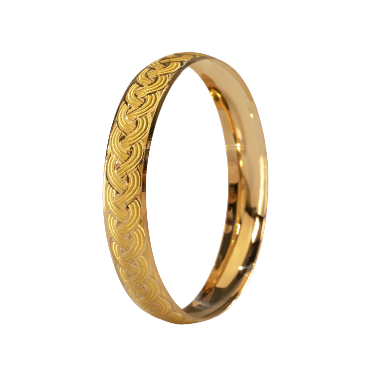 15 mm 15gr 22 Ayar Şarnel Model Bilezik