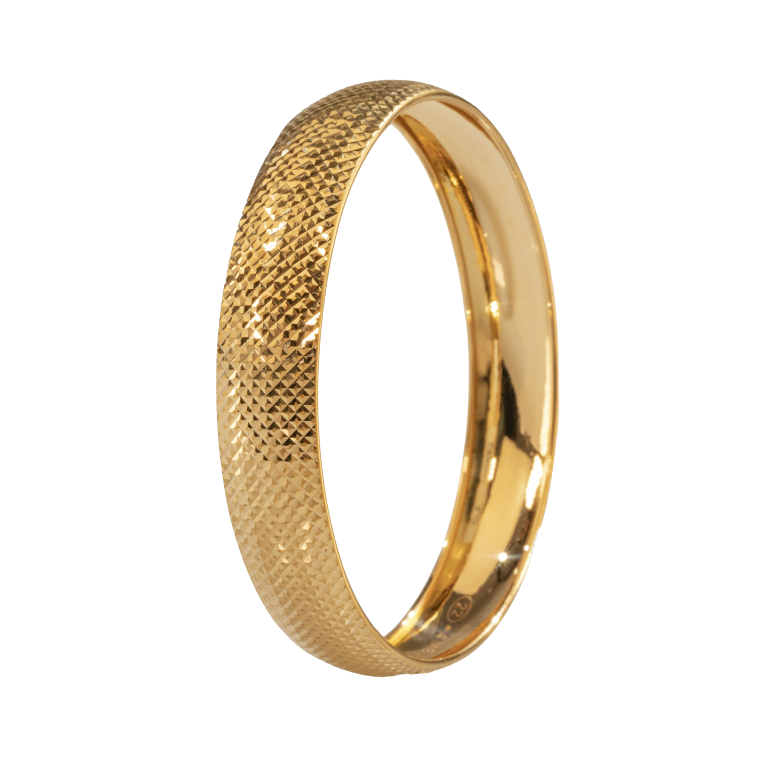 15 mm 15gr 22 Ayar Şarnel Model Bilezik 6.8