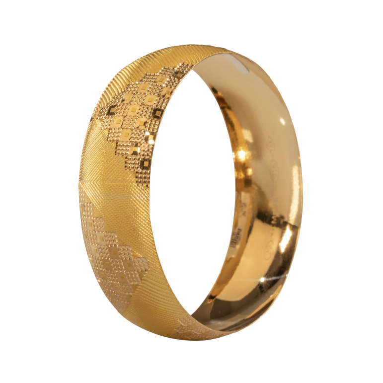 25 mm 25gr 22 Ayar Şarnel Model Bilezik 6.2