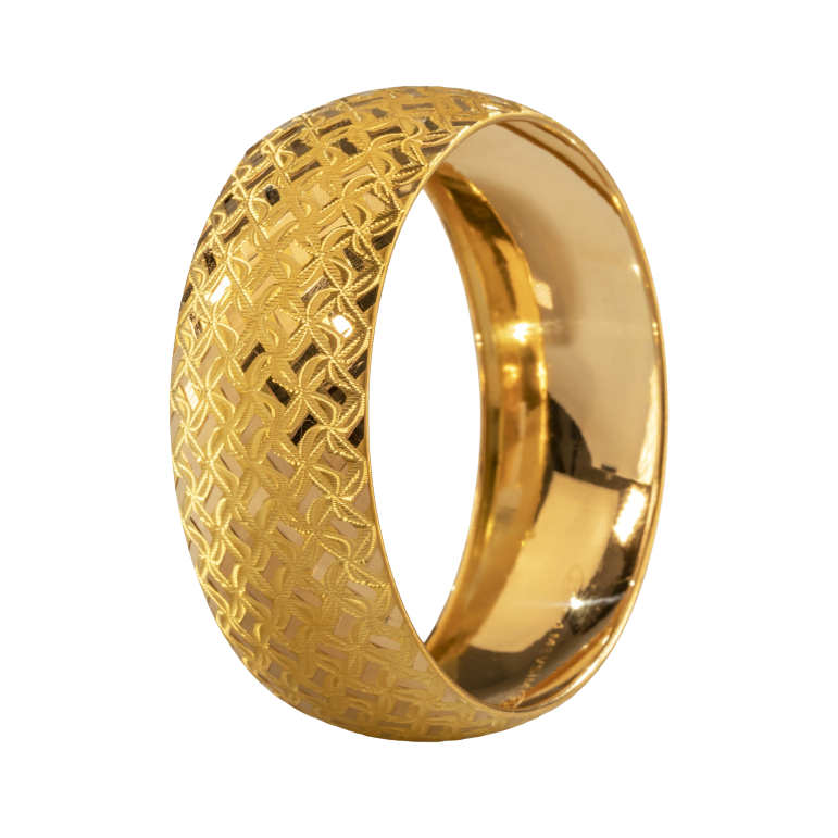 30mm 30gr 22 Ayar Şarnel Model Bilezik 7.0